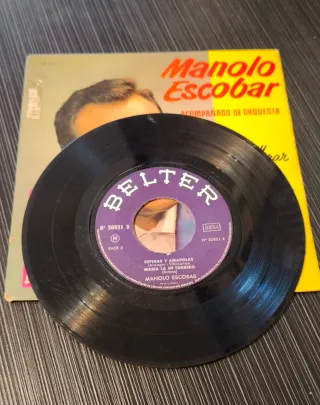 Vinilo de 7 pulgadas Manolo Escobar (Belter)