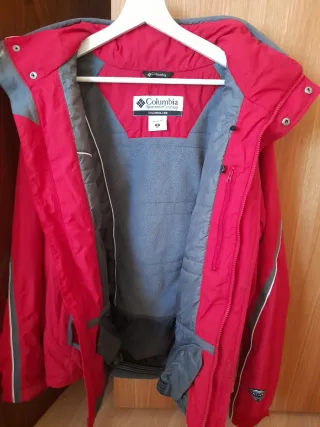 Giubbotto Columbia Uomo Rosso