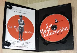 Película DVD: La Mala Educación - (Almodóvar)