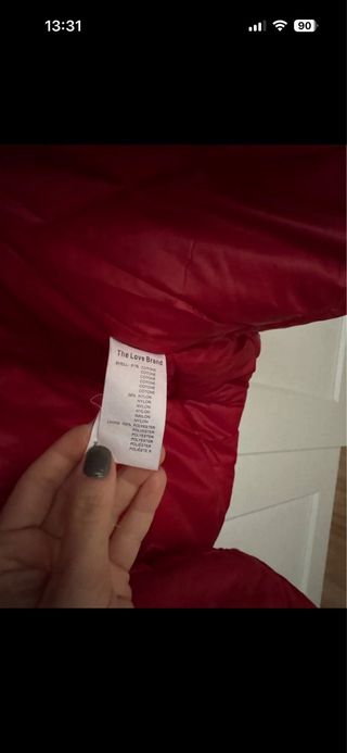 Parka Operà Fashion Roja Talla XS
