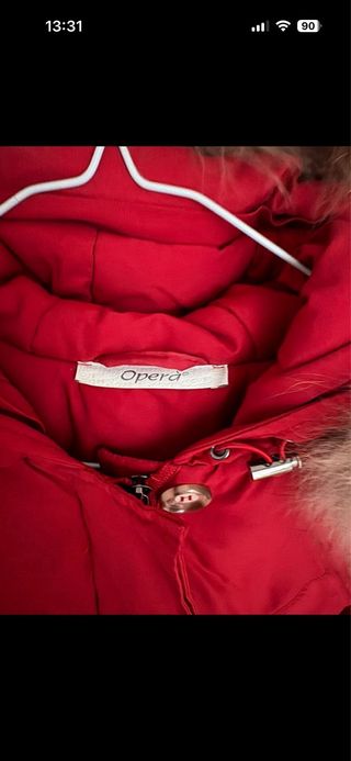 Parka Operà Fashion Roja Talla XS