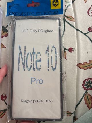 3 Fundas Móvil Note 10 Pro