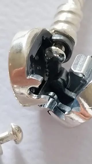 Pulsera Pandora Corona Circonitas. Talla 19 cm.