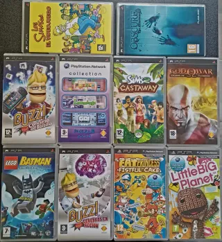 Consegna di giochi PSP Sony