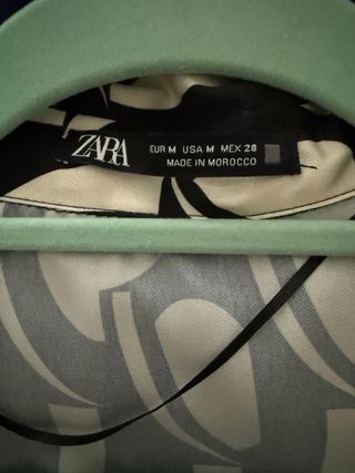 Vestido corto estampado geométrico