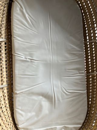 Moisés para bebé de mimbre