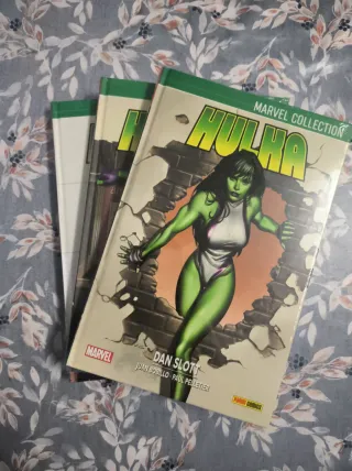 Marvel Collection: Hulka de Dan Slott. Completa.