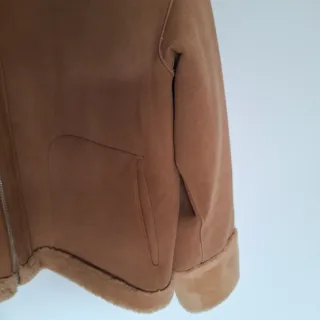 Cazadora doble faz camel