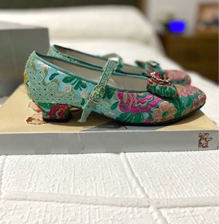 Traje de Fallera Azul Niña (hasta 14 años)