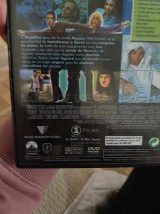 DVD Zoolander Edición Coleccionista Ben Stiller