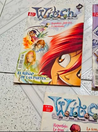 Lote revistas Witch W.I.T.C.H
