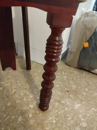 Silla vintage de madera