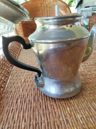 Cafetera Eléctrica Acero Inox Años 50