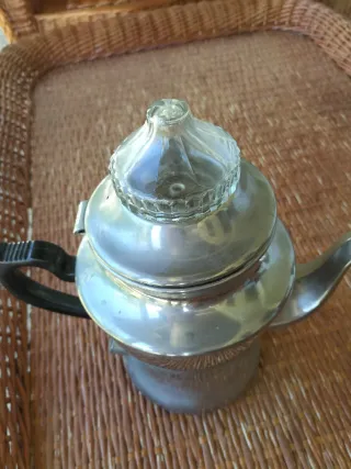 Cafetera Eléctrica Acero Inox Años 50