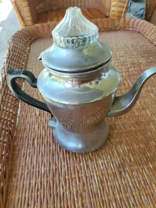 Cafetera Eléctrica Acero Inox Años 50