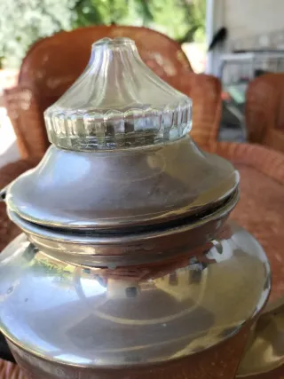 Cafetera Eléctrica Acero Inox Años 50