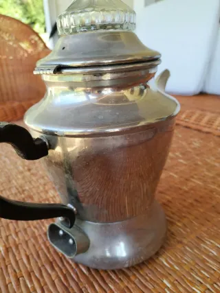 Cafetera Eléctrica Acero Inox Años 50