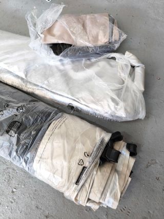 Carpa Plegable Gazebo 3.6x3.6m con Laterales de Malla