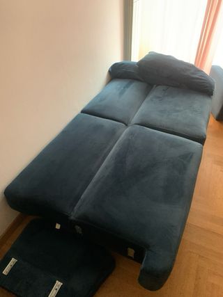 Divano letto Maison du Monde blu