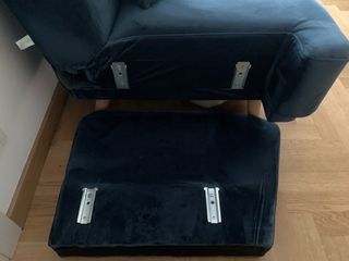 Divano letto Maison du Monde blu