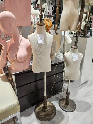 Maniquí Busto Infantil Talla 6 Años