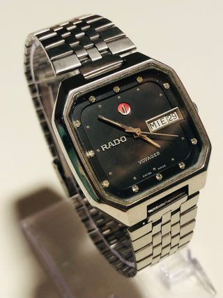 eloj rado voyager automático suizo impecable raro