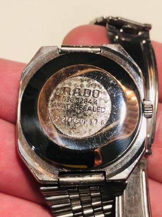 eloj rado voyager automático suizo impecable raro