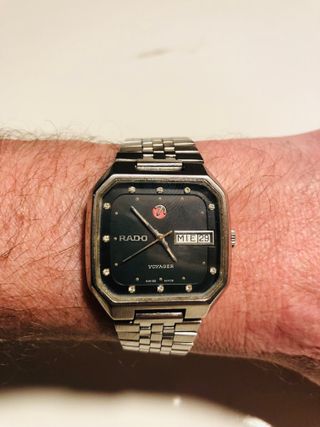 eloj rado voyager automático suizo impecable raro