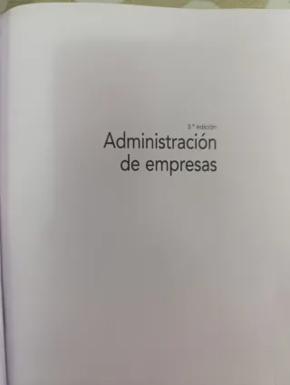 Administración de empresas