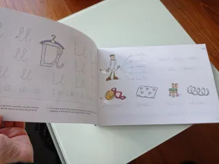Letrilandia Cuaderno 4 de escritura Cuadricula