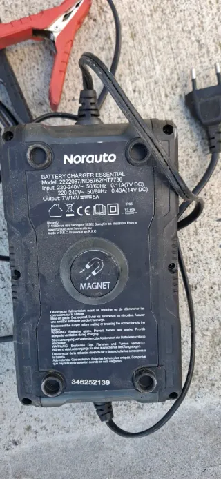 Cargador Batería Coche Norauto Essential