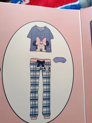 Pijama Minnie Mouse Disney Talla 42-44