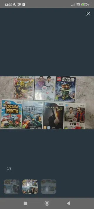 Wii FIFA 11 y FIFA 12