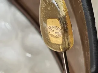 Gafas de Sol Gucci Beige y Marrón