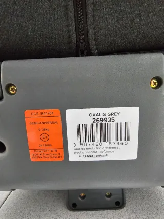 Silla de auto Isofix Migo Grupo 0+/1/2/3