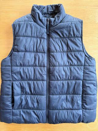 Chaleco azul acolchado Sin etiqueta