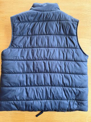 Chaleco azul acolchado Sin etiqueta