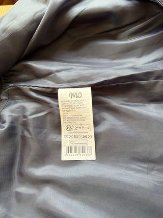 Chaleco azul acolchado Sin etiqueta