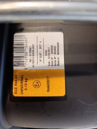 Maxi-Cosi Silla de Coche Bebe