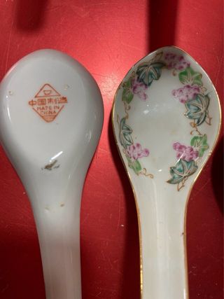 Juego de 12 Cucharitas Porcelana China