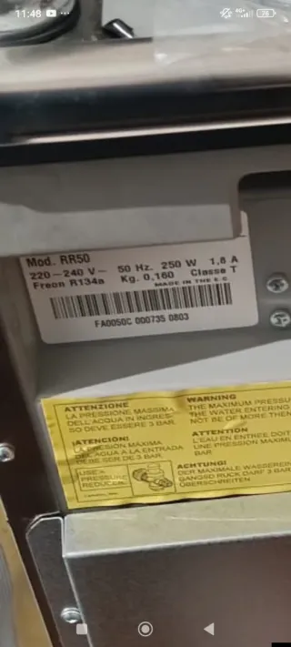 Fuente de agua fría Mediclinics 50L + Ósmosis