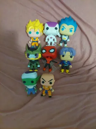 Lote Funko Pop Dragon Ball y Marvel NO ENVIOS