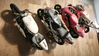 Maquetas de motos de colección