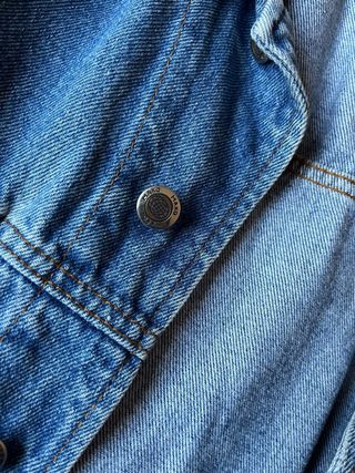 Cazadora Vaquera Unisex Azul