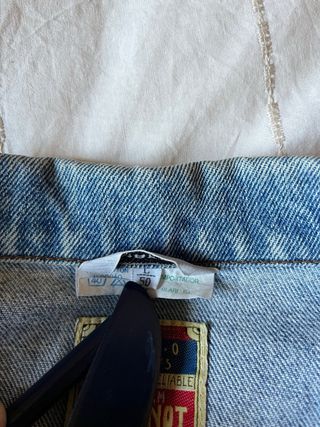 Cazadora Vaquera Unisex Azul