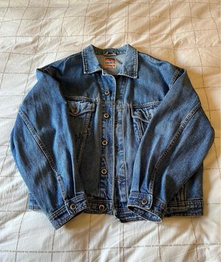 Cazadora Vaquera Unisex Azul