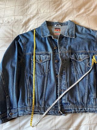 Cazadora Vaquera Unisex Azul