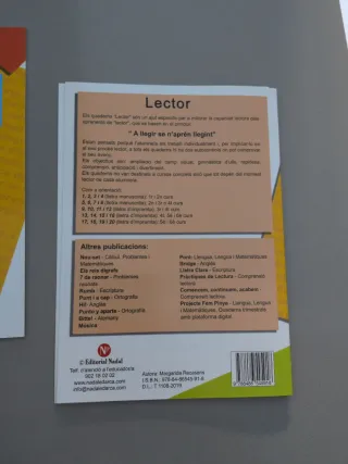 Lector 9 al 16. Entrenament lector, velocitat i co