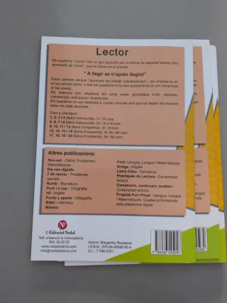 Lector 9 al 16. Entrenament lector, velocitat i co