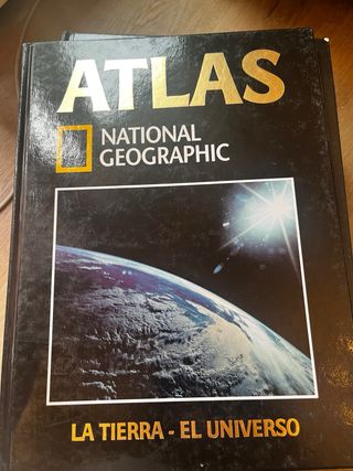 Lote colección libros ATLAS NATIONAL GEOGRAPHIC